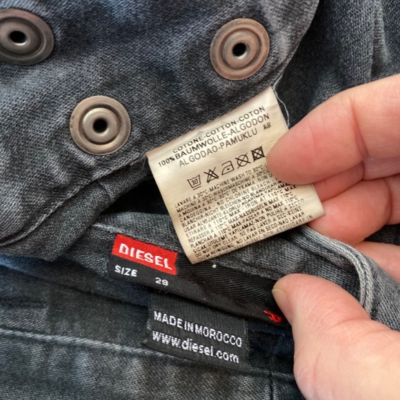 Y2K Vintage Diesel cutoffs - Picture 5 of 5